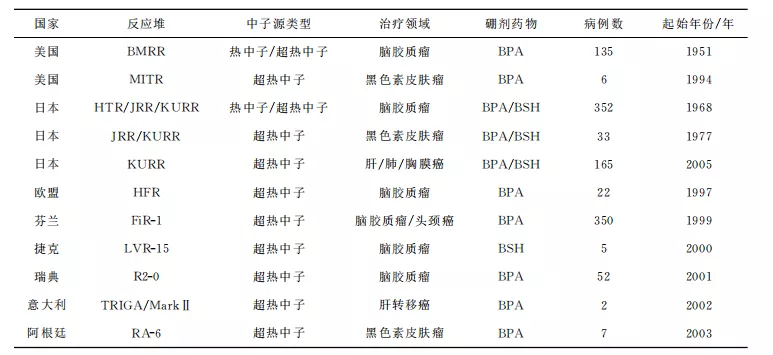 硼中子治疗最新进展概览